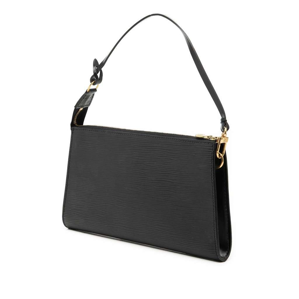 Louis Vuitton Epi Pochette Accessoires Black Leather Very good - Back View