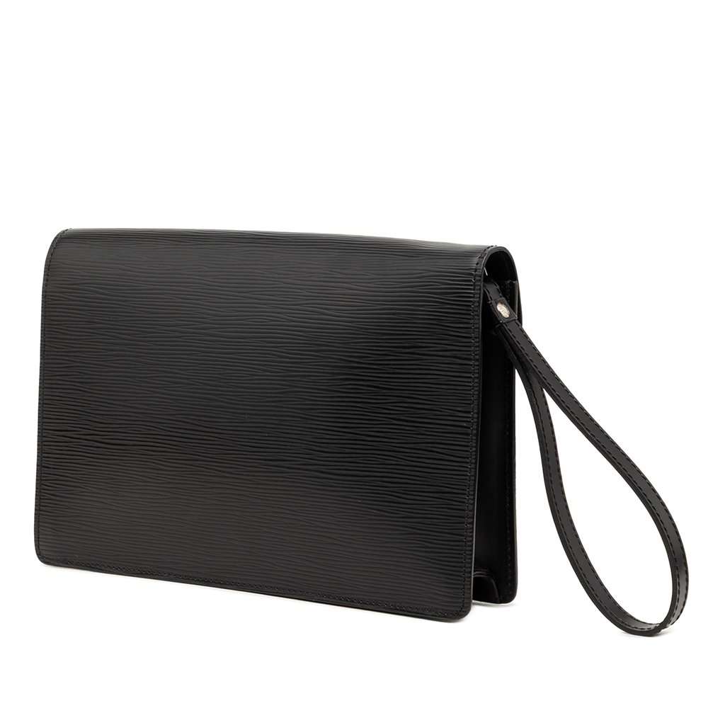 Louis Vuitton Epi Sellier Dragonne Black Leather Very good condition - Back View