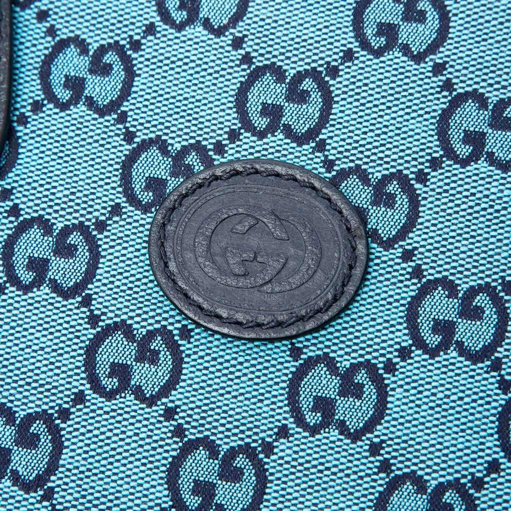 Gucci Small GG Canvas Interlocking G Tote Blue Very good - Box View