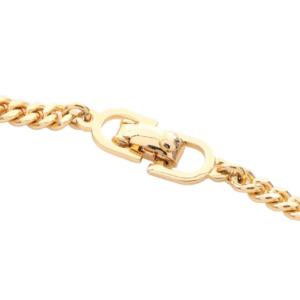 Dior Gold Plated CD Strass Bracelet Gold Metal Very good condition - Model View
