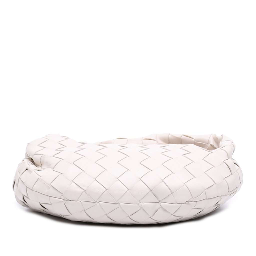 Bottega Veneta Mini Nappa Intrecciato Jodie White Leather Very good condition - Inside View