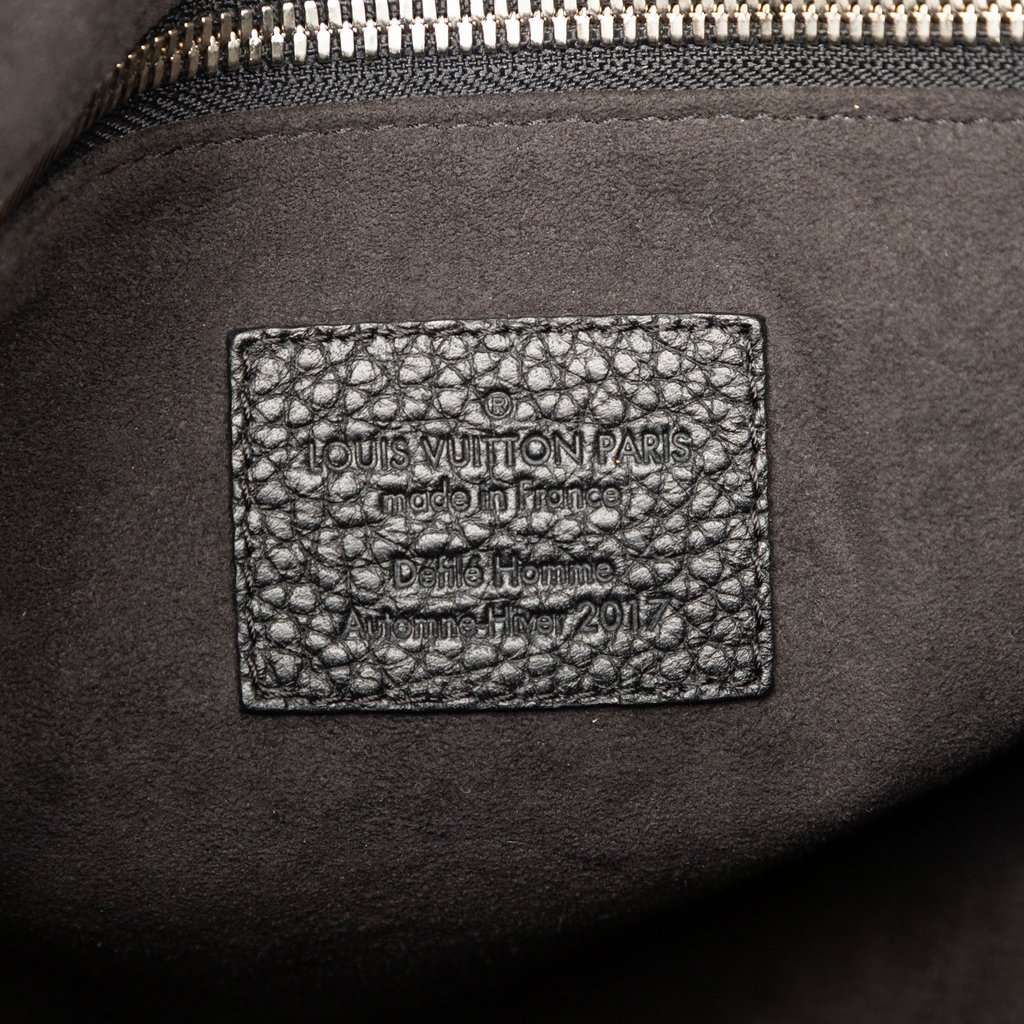 Louis Vuitton Taurillon East Side Tote MM Black Leather Very good condition - Box View