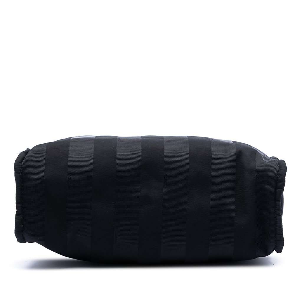 Fendi Pequin Nylon Roma Amor Tote Black Very good condition - Inside View