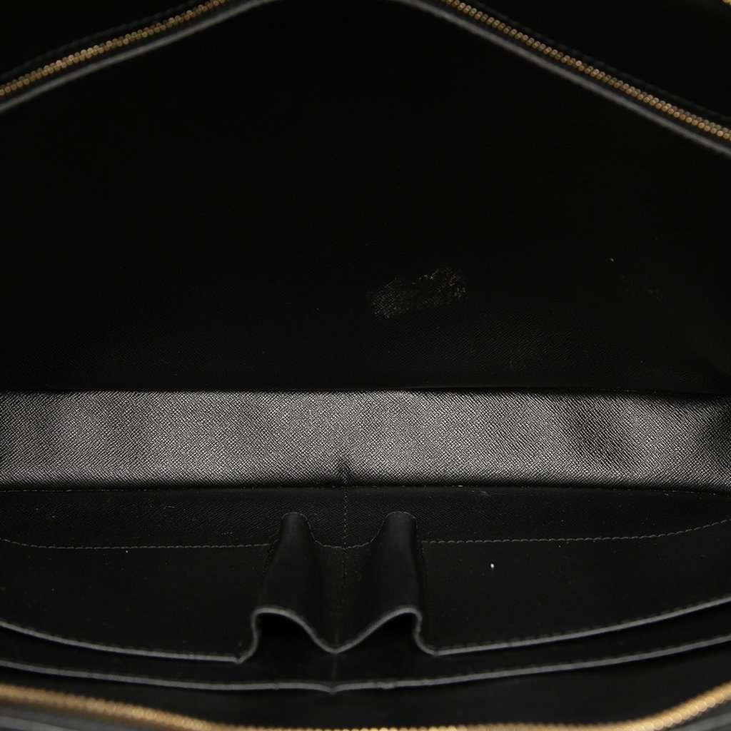 Louis Vuitton Epi Porte-Documents Voyage Black Leather Very good condition - Model View