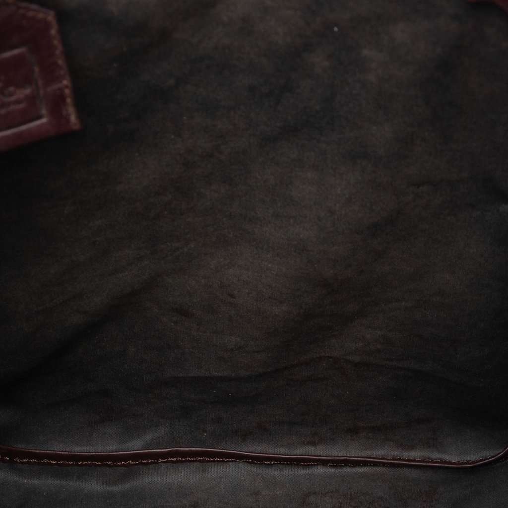 Fendi Zucca Canvas Tote Brown Very good - Model View