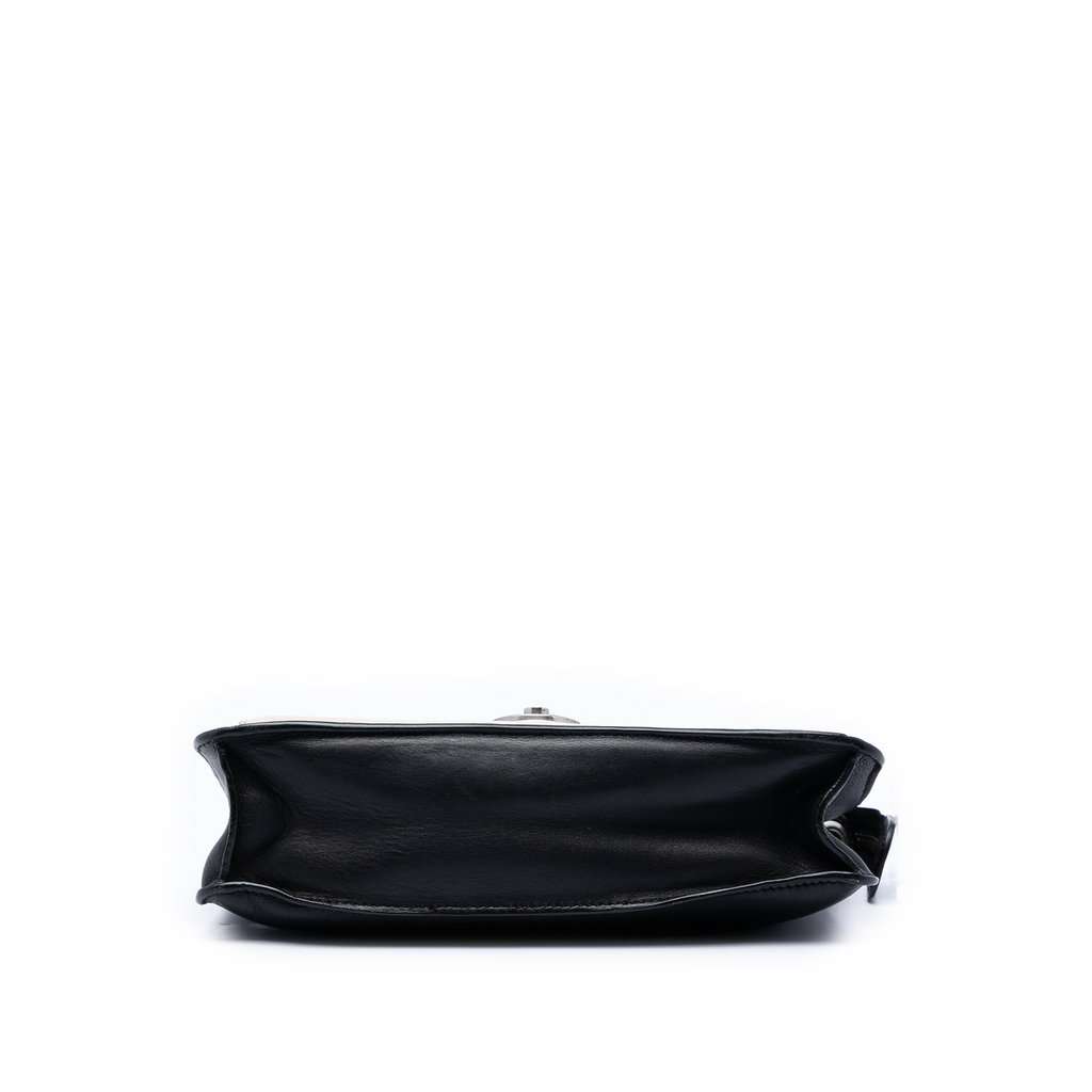 Celine Bicolor Leather Pocket Envelope Zip Crossbody Black Leather Very good condition - Inside View