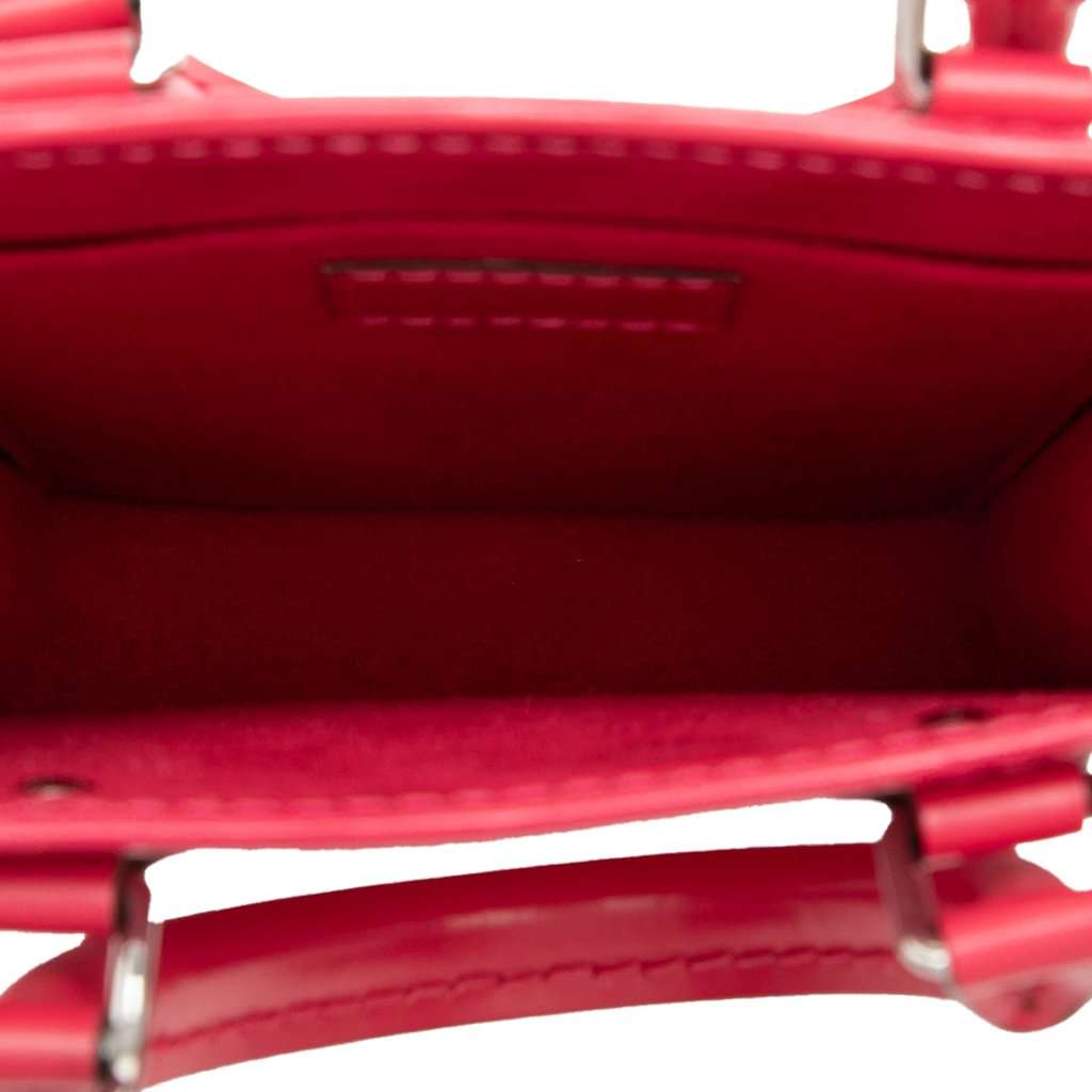 Louis Vuitton Epi Petit Sac Plat Pink Leather Very good condition - Model View