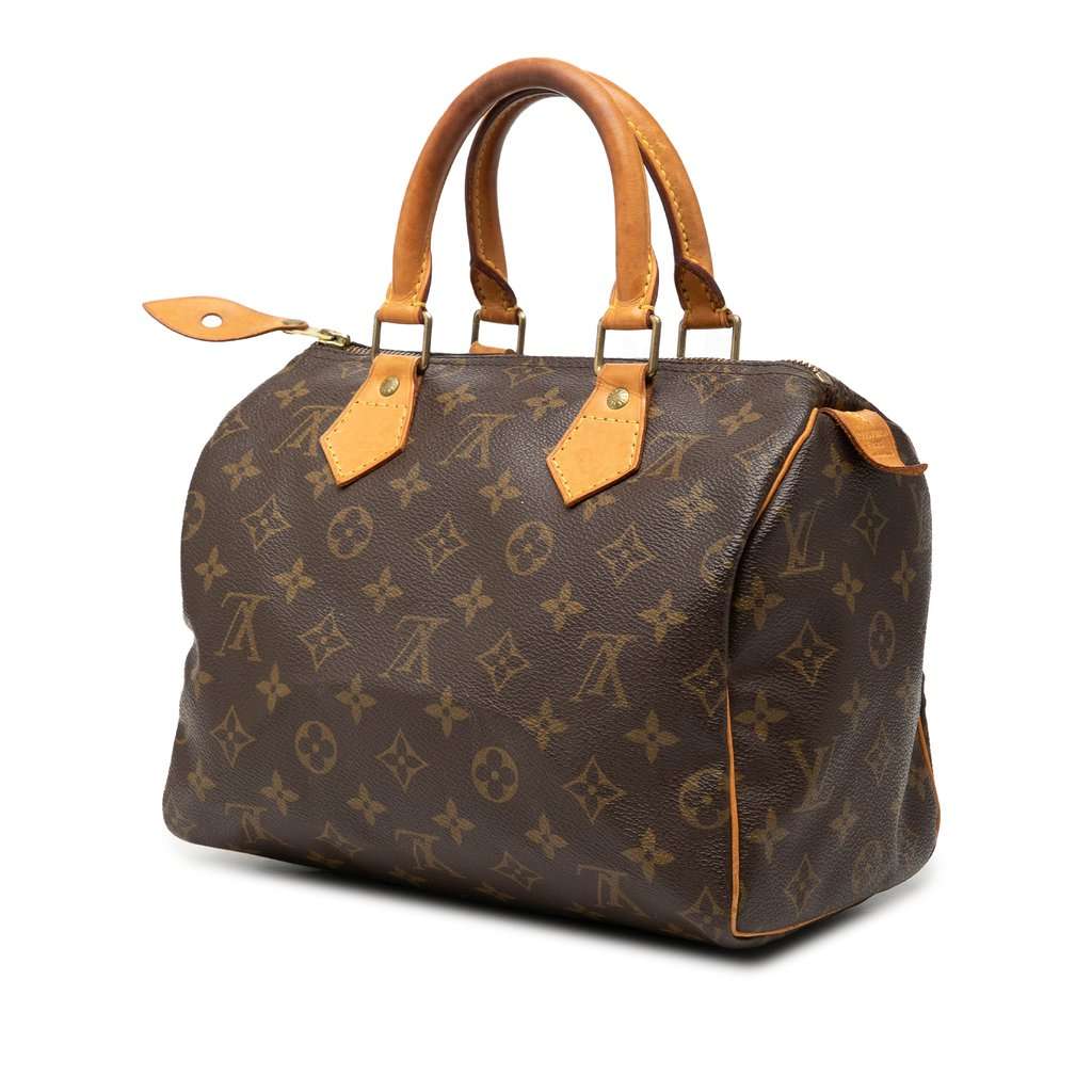 Louis Vuitton Monogram Speedy 25 Brown Very good condition - Back View