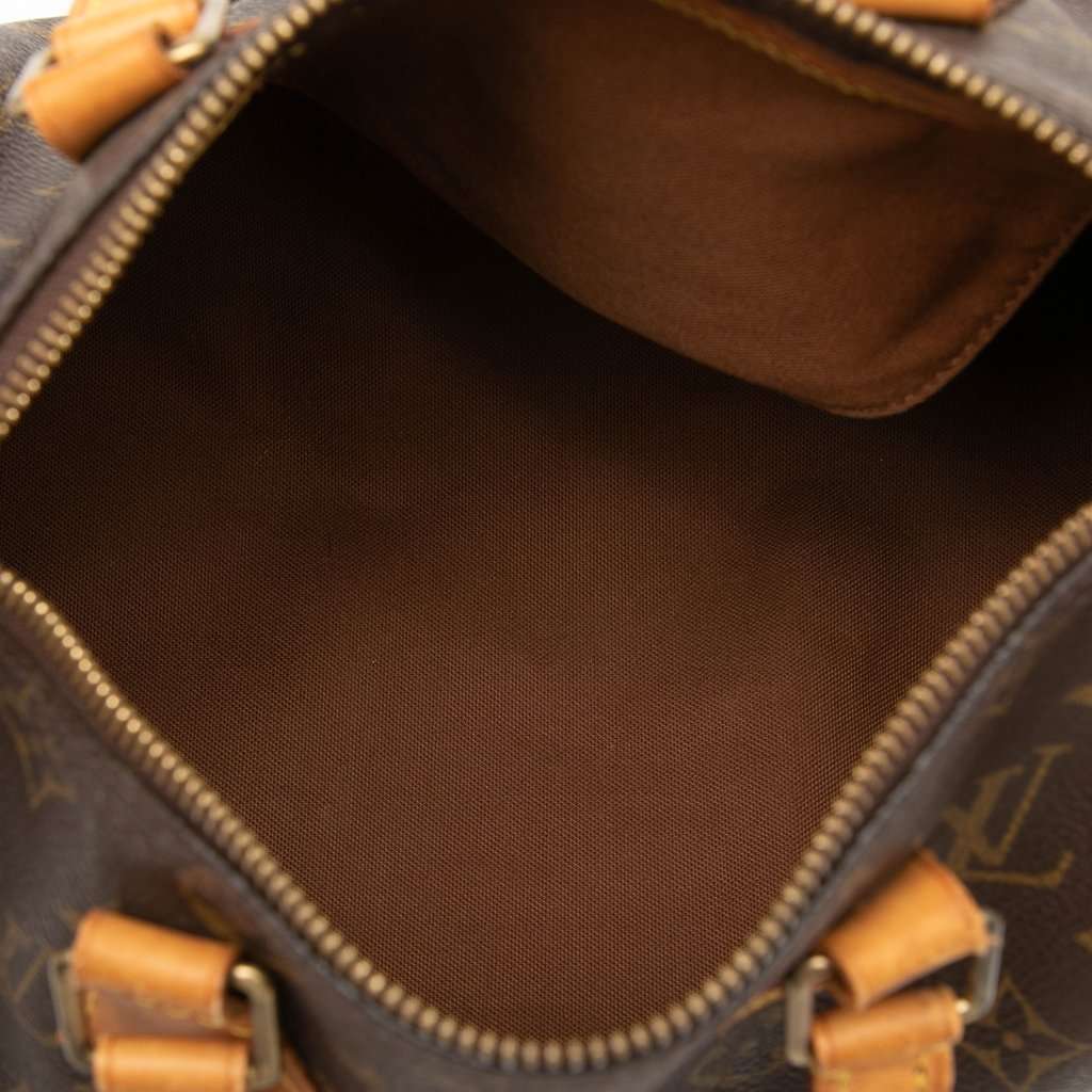 Louis Vuitton Monogram Speedy 25 Brown Very good condition - Model View