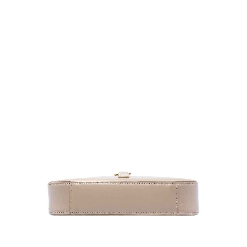 Saint Laurent Mini Smooth Calfskin Le 5 a 7 Beige Leather Very good - Inside View