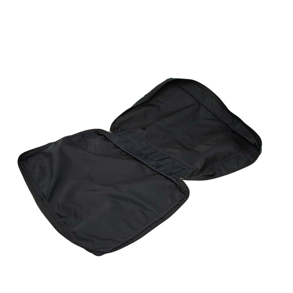 Prada Tessuto Zip Top Portfolio Black Very good - Box View