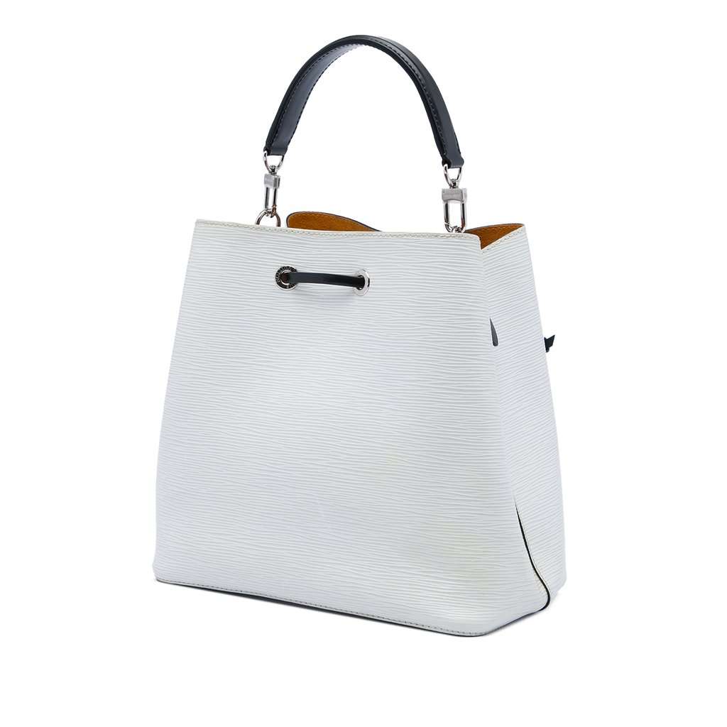 Louis Vuitton Epi NeoNoe MM White Leather Very good condition - Back View