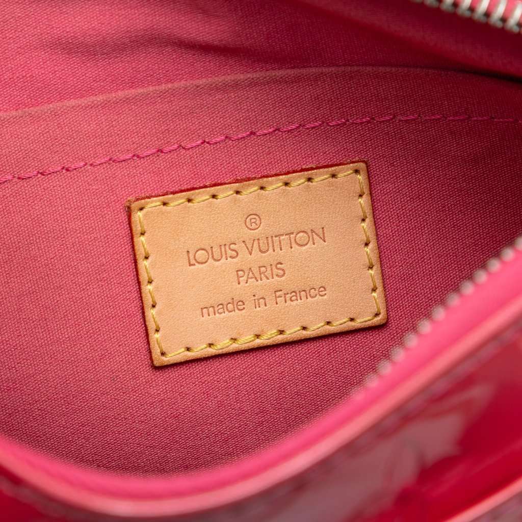 Louis Vuitton Monogram Vernis Minna Street Pink Leather Very good - Box View