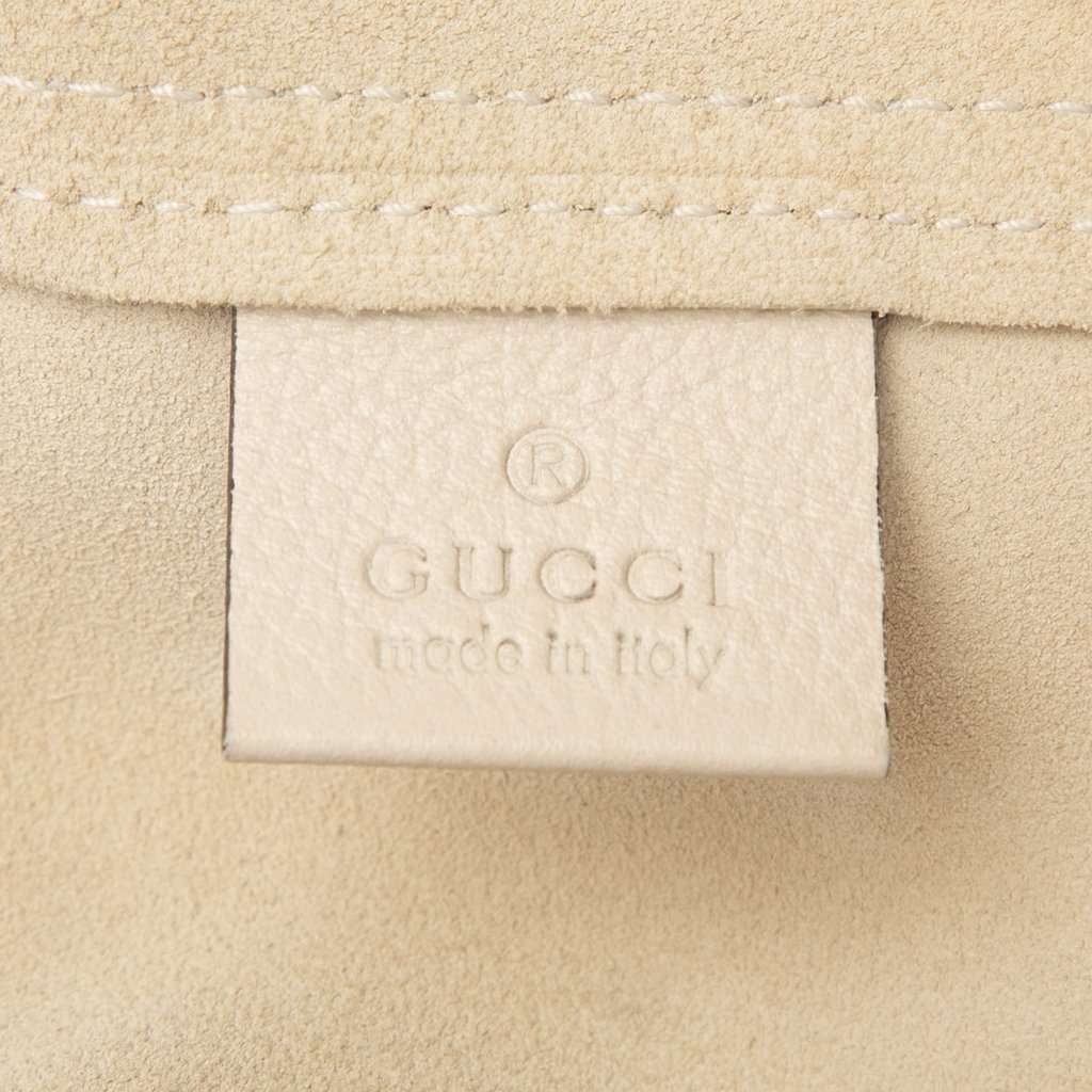 Gucci Calfskin Logo Tote Brown Leather Very good condition - Box View