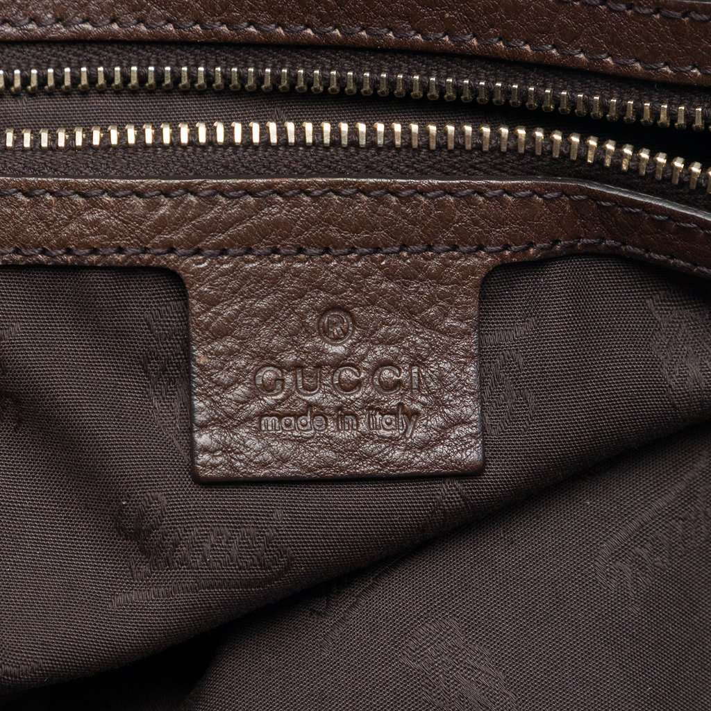 Gucci Large GG Canvas GG Charm Tote Beige Very good - Box View