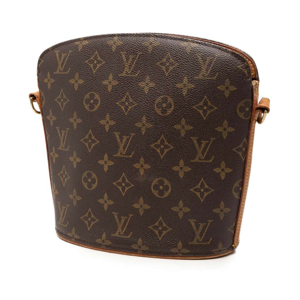 Louis Vuitton Monogram Drouot Brown Very good - Back View