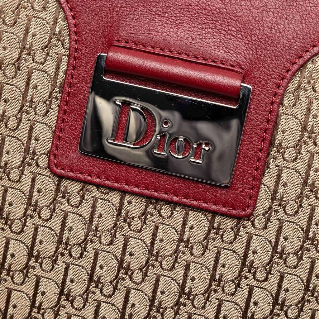 Dior Diorissimo Trotter Canvas Street Chic Crossbody Beige Very good condition - Box View