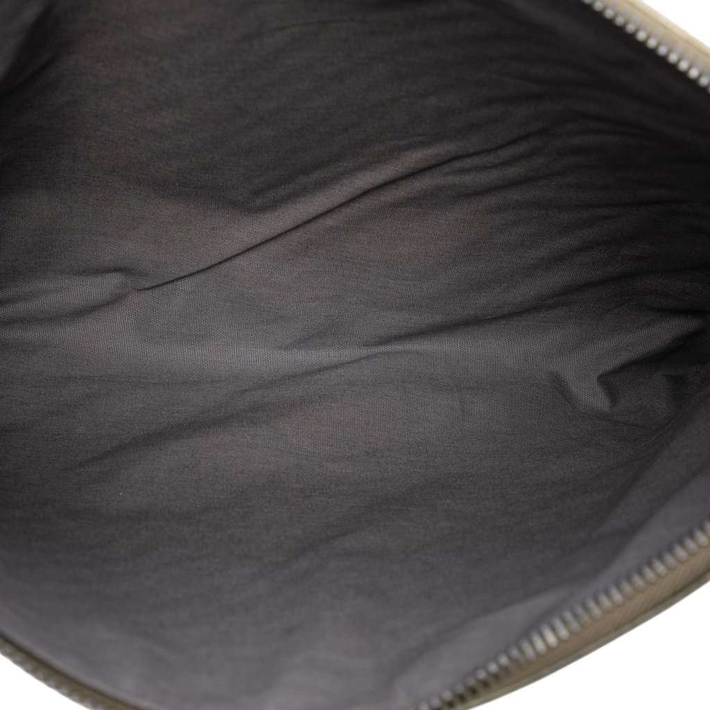 Bottega Veneta Nappa Intrecciato Wristlet Clutch Brown Leather Very good condition - Model View