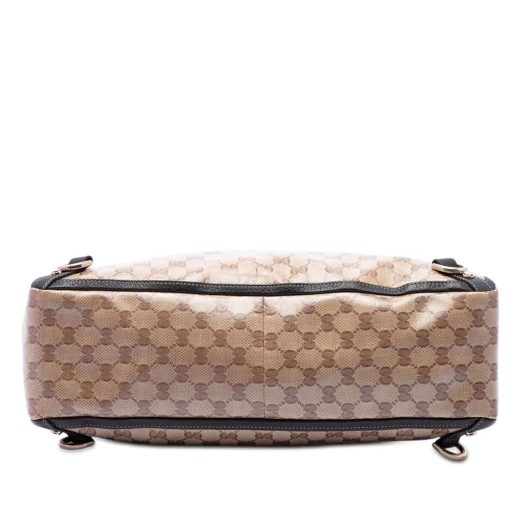 Gucci GG Crystal Abbey D Ring Tote Beige Very good condition - Inside View