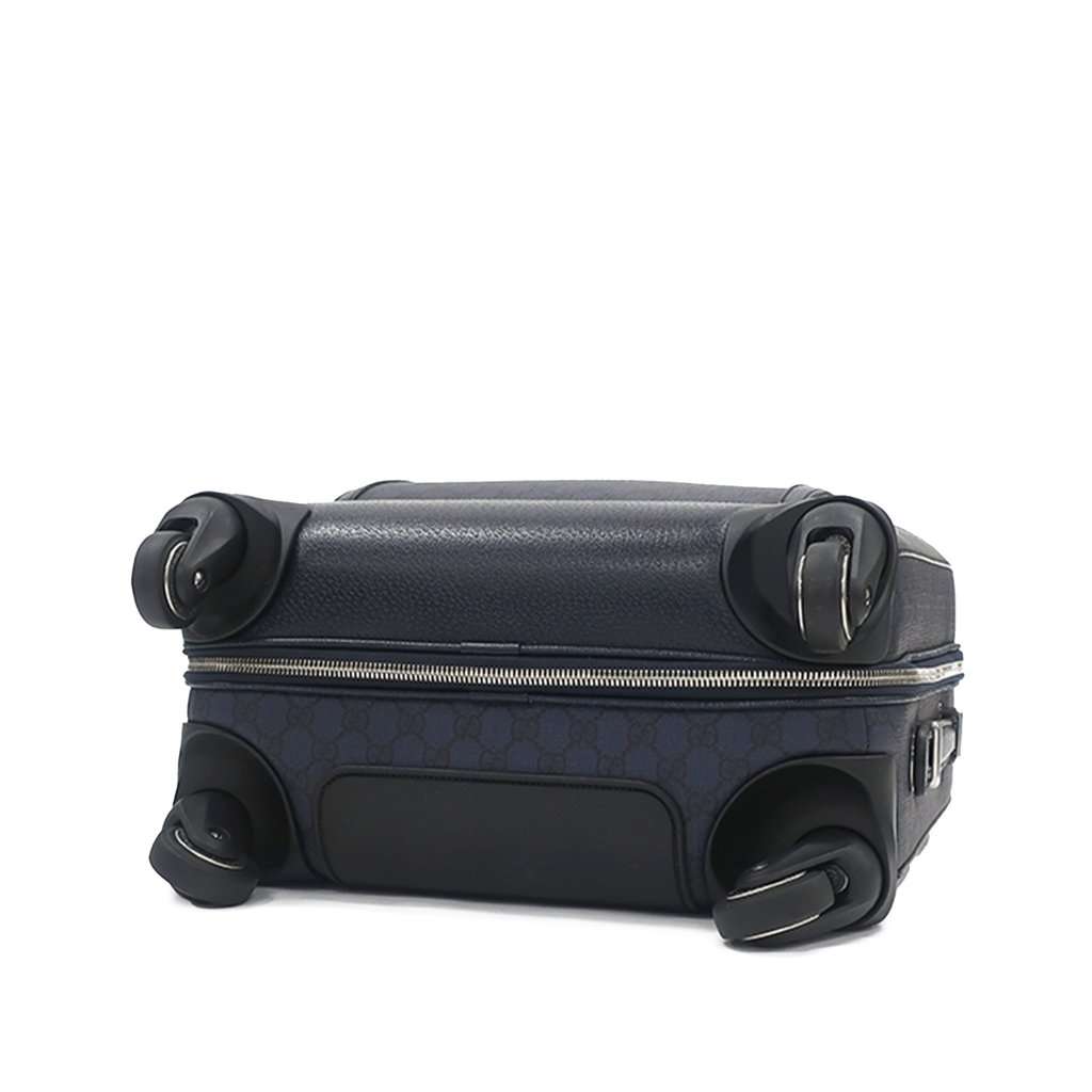 Gucci Small GG Supreme Ophidia Cabin Trolley Blue Very good - Inside View