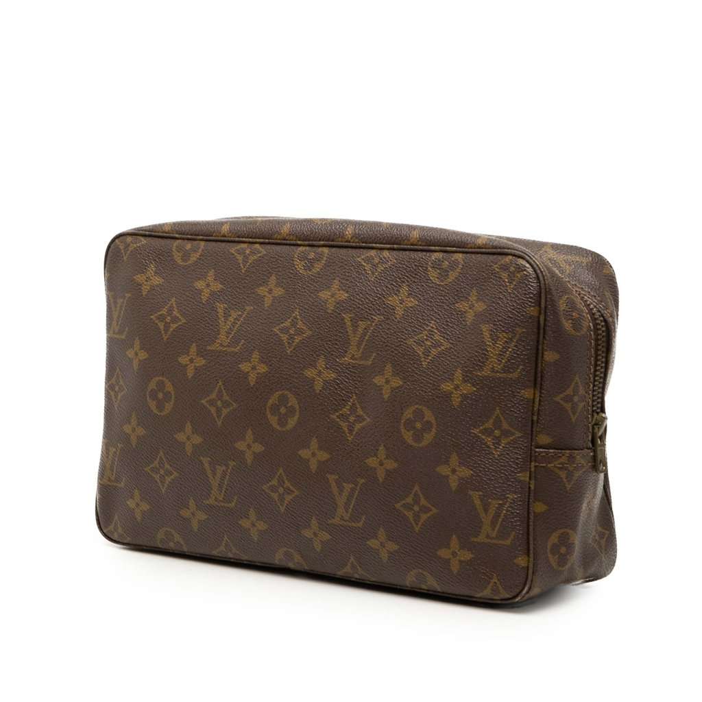 Louis Vuitton Monogram Trousse Toilette 28 Brown Very good condition - Back View