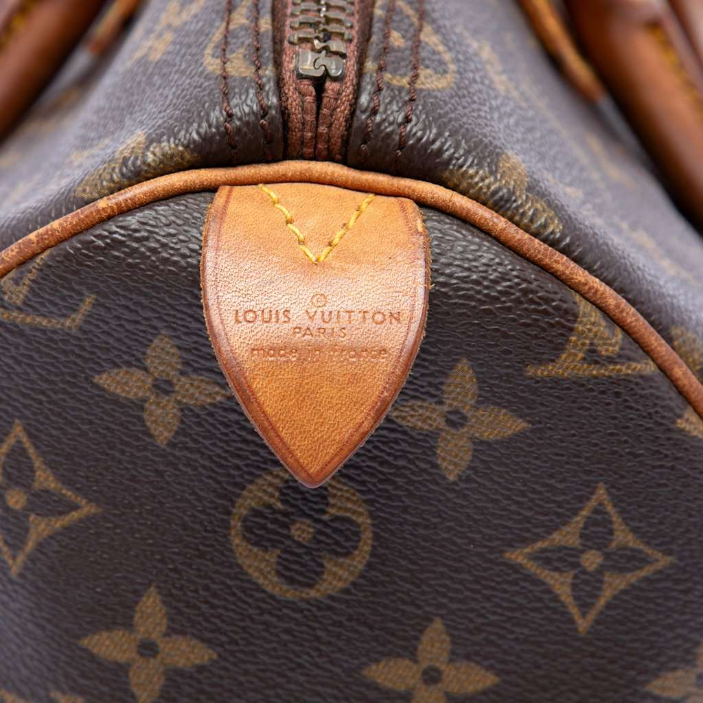 Louis Vuitton Monogram Speedy 35 Brown Very good - Box View