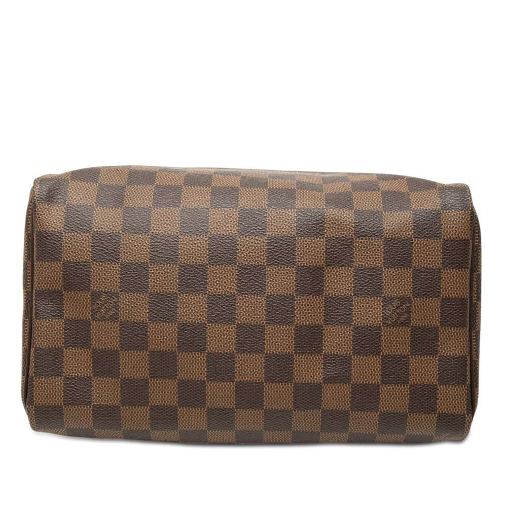 Louis Vuitton Damier Ebene Speedy 25 Brown Very good - Inside View