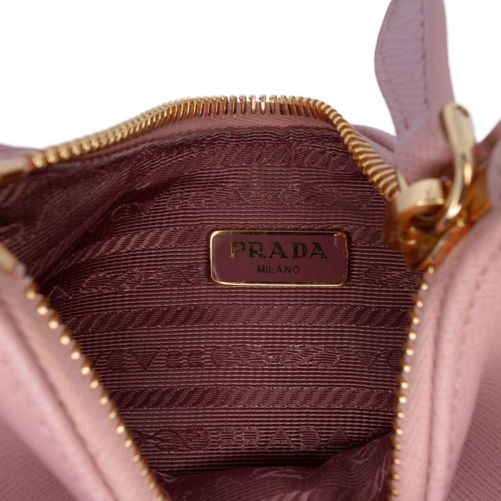 Prada Saffiano Lux Re Edition 2005 Satchel Pink Leather Very good condition - Box View