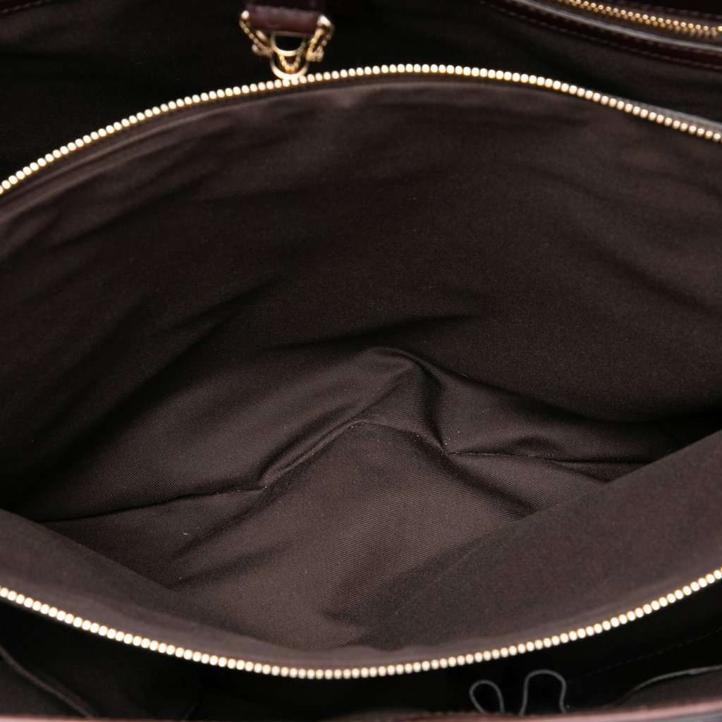 Gucci Guccissima Jackie Tote Brown Leather Very good condition - Model View