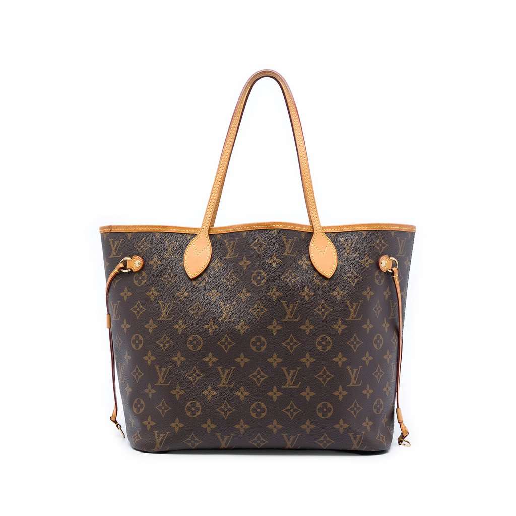 Louis Vuitton Monogram Neverfull MM Brown Very good - Front View