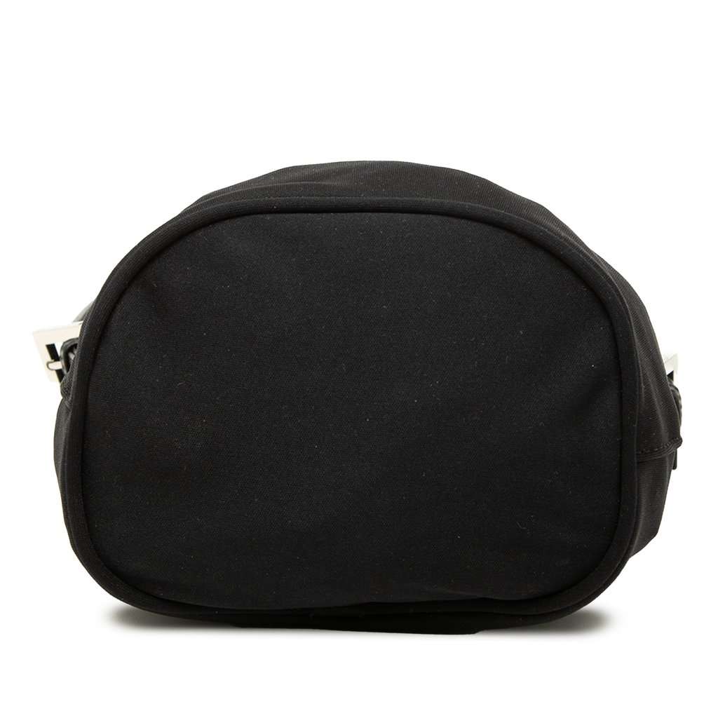 Fendi Nylon Handbag Black Very good - Inside View