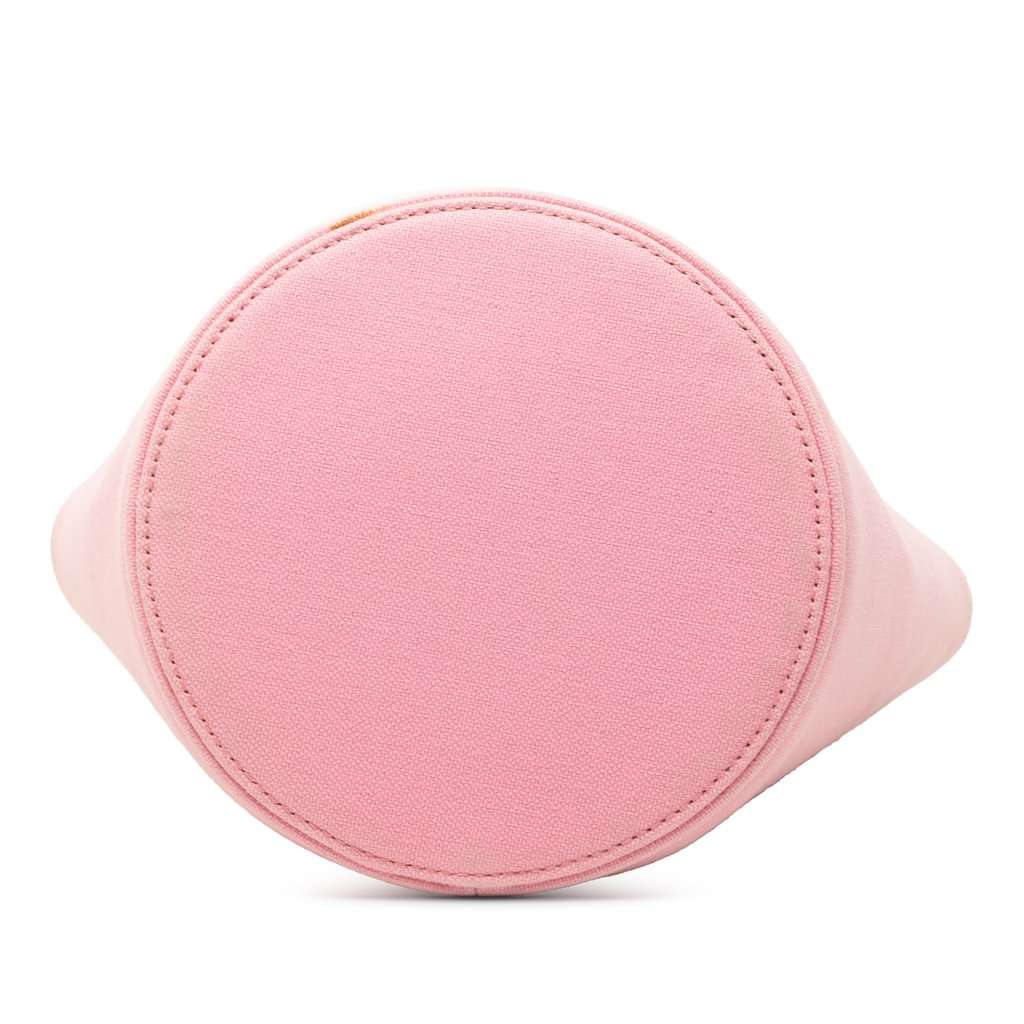 Balenciaga XS Canvas Wave Bucket Bag Pink Very good condition - Inside View