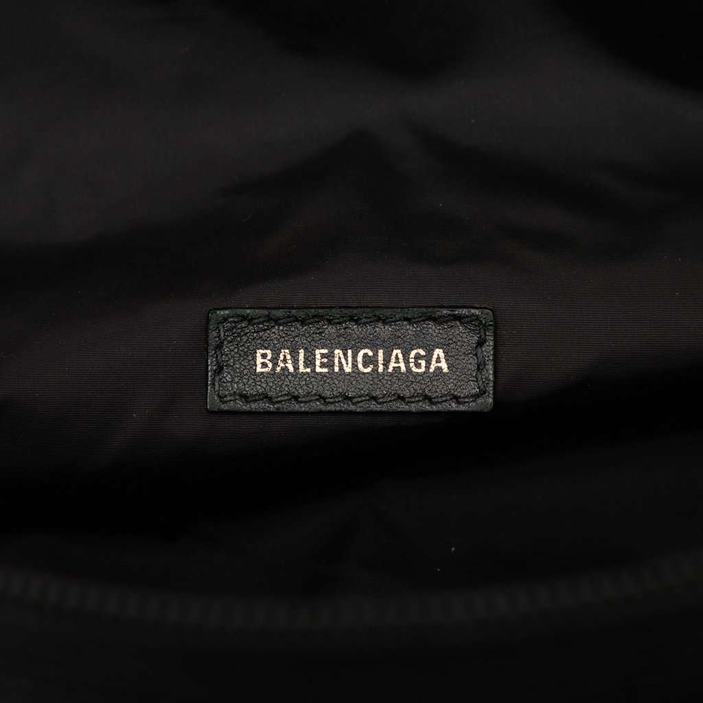 Balenciaga Small Nylon Logo Wheel Belt Bag Black Very good - Box View