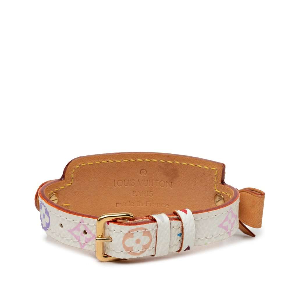 Louis Vuitton Monogram Multicolore Address Wish Wrap Bracelet White Very good - Inside View