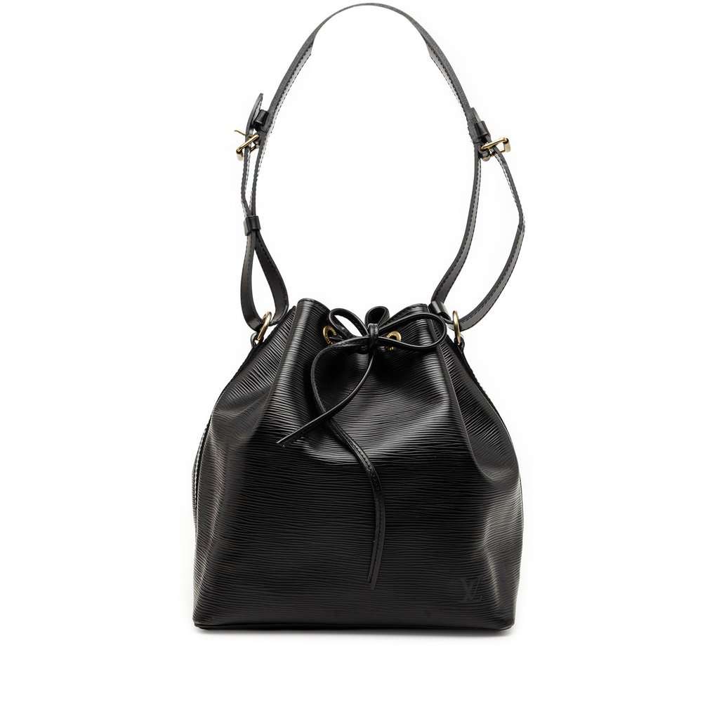 Louis Vuitton Epi Petit Noe Black Leather Very good condition - Front View
