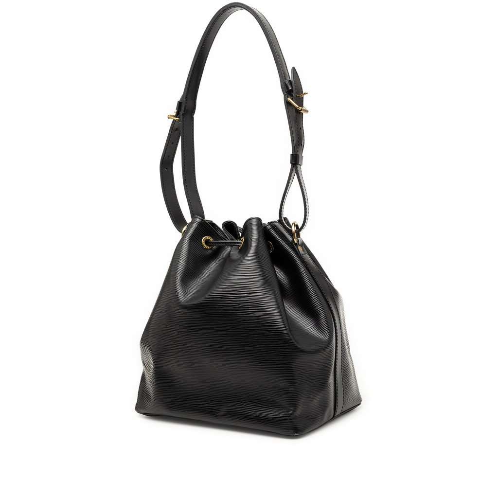 Louis Vuitton Epi Petit Noe Black Leather Very good condition - Back View