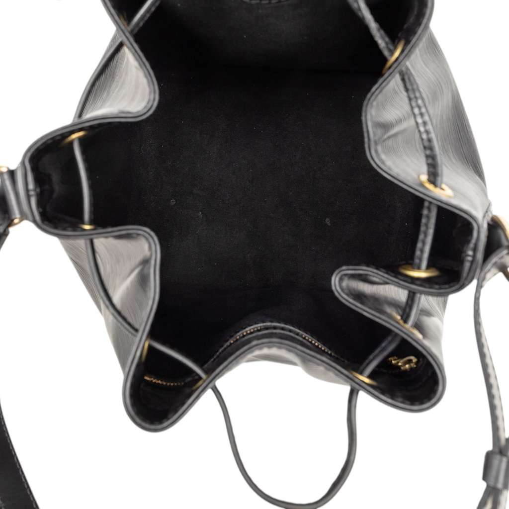Louis Vuitton Epi Petit Noe Black Leather Very good condition - Model View