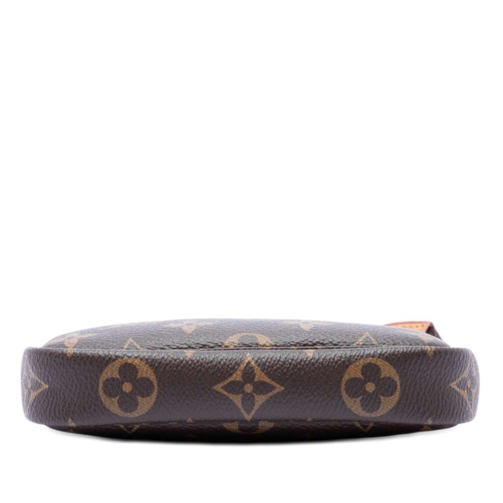 Louis Vuitton Monogram Mini Pochette Accessoires Brown Very good condition - Inside View