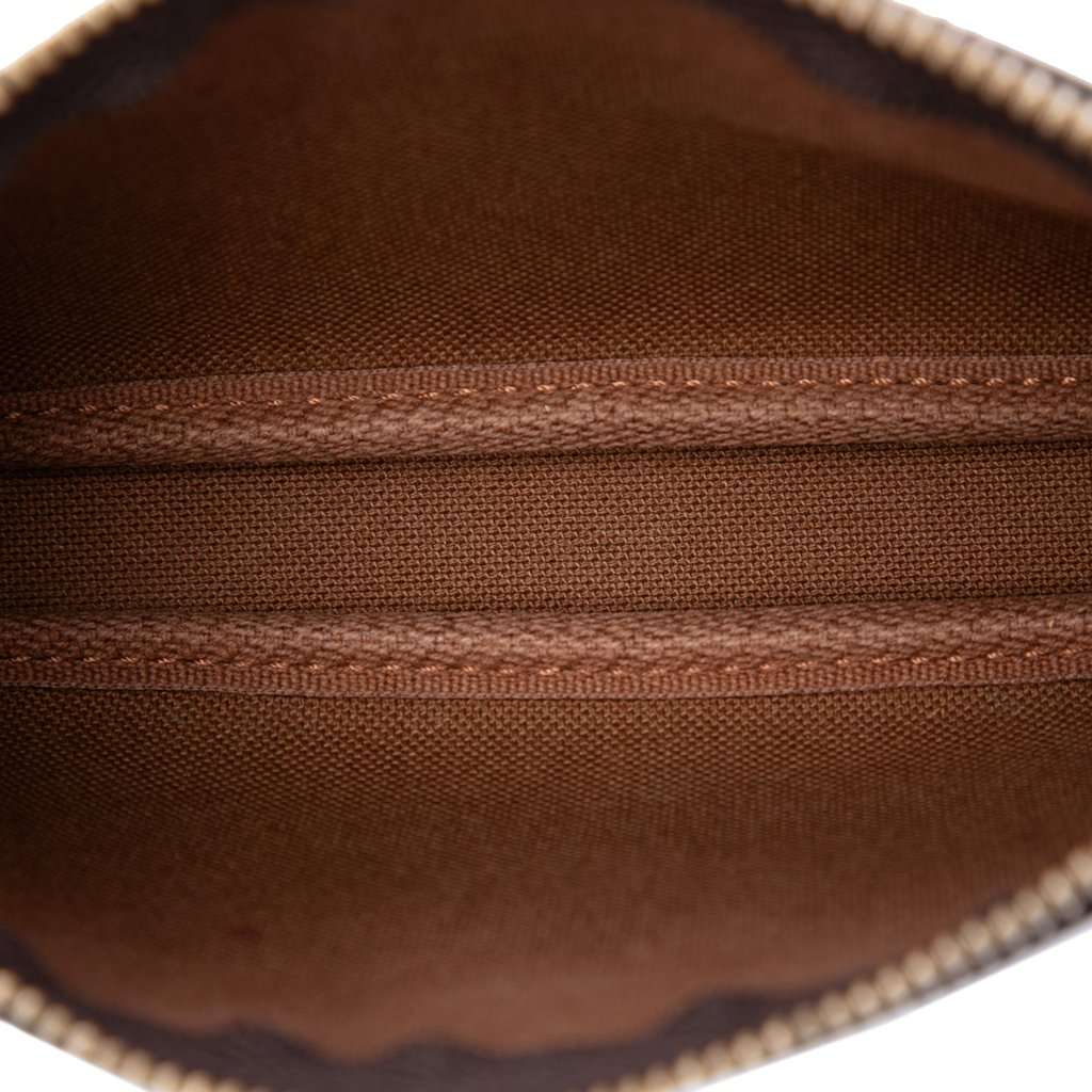 Louis Vuitton Monogram Mini Pochette Accessoires Brown Very good condition - Model View