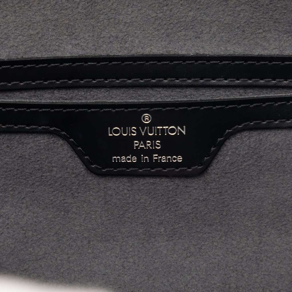 Louis Vuitton Epi Soufflot Black Leather Very good condition - Box View