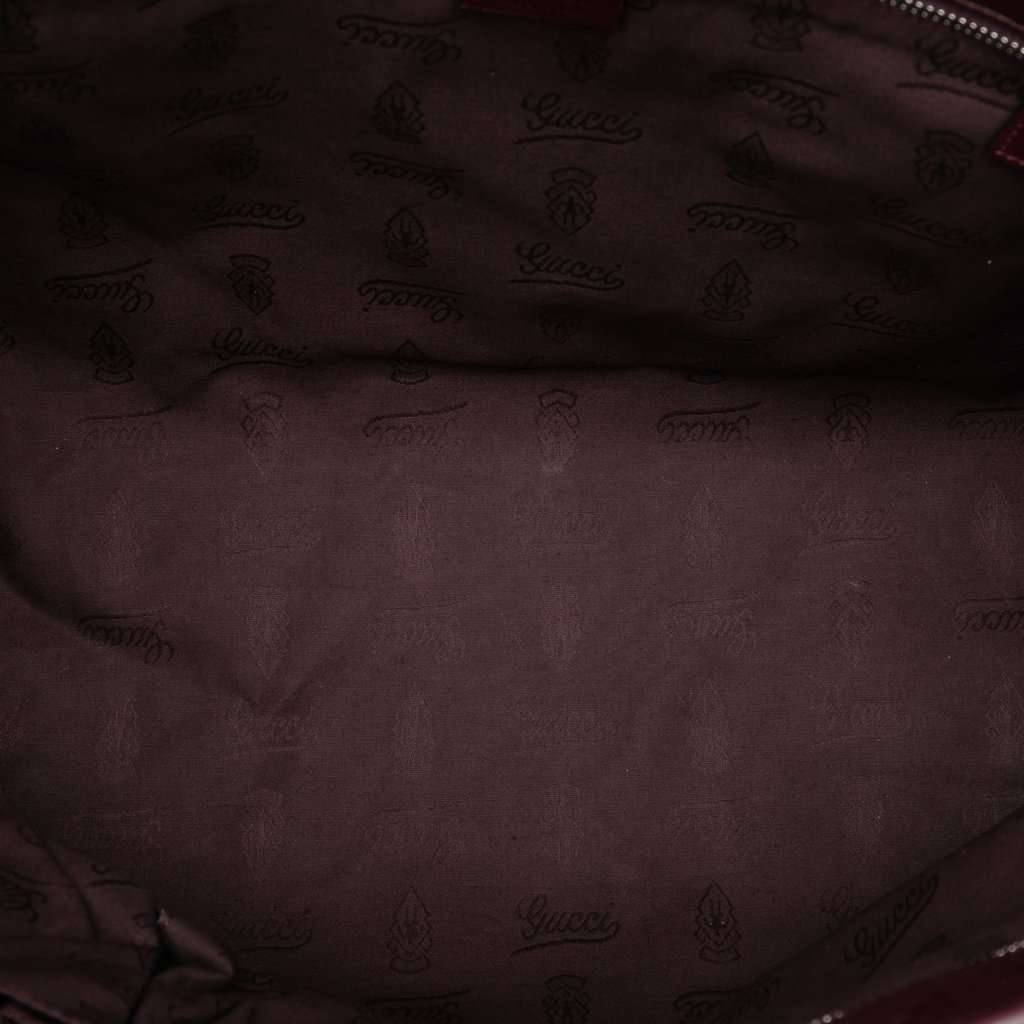 Gucci Medium GG Imprime Tote Red Very good condition - Model View