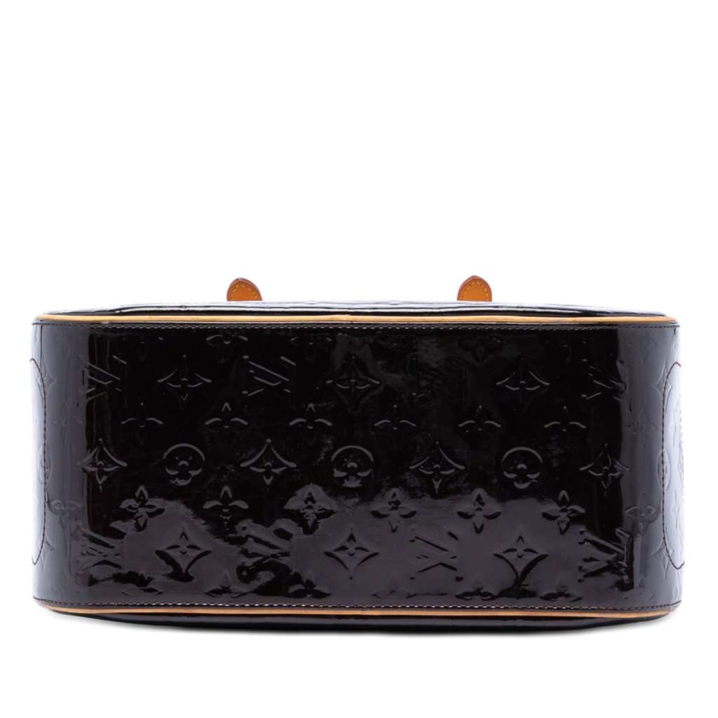 Louis Vuitton Monogram Vernis Summit Drive Purple Leather Very good condition - Inside View