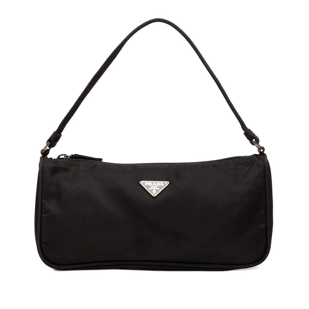 Prada Tessuto Pochette Black Very good condition - Front View
