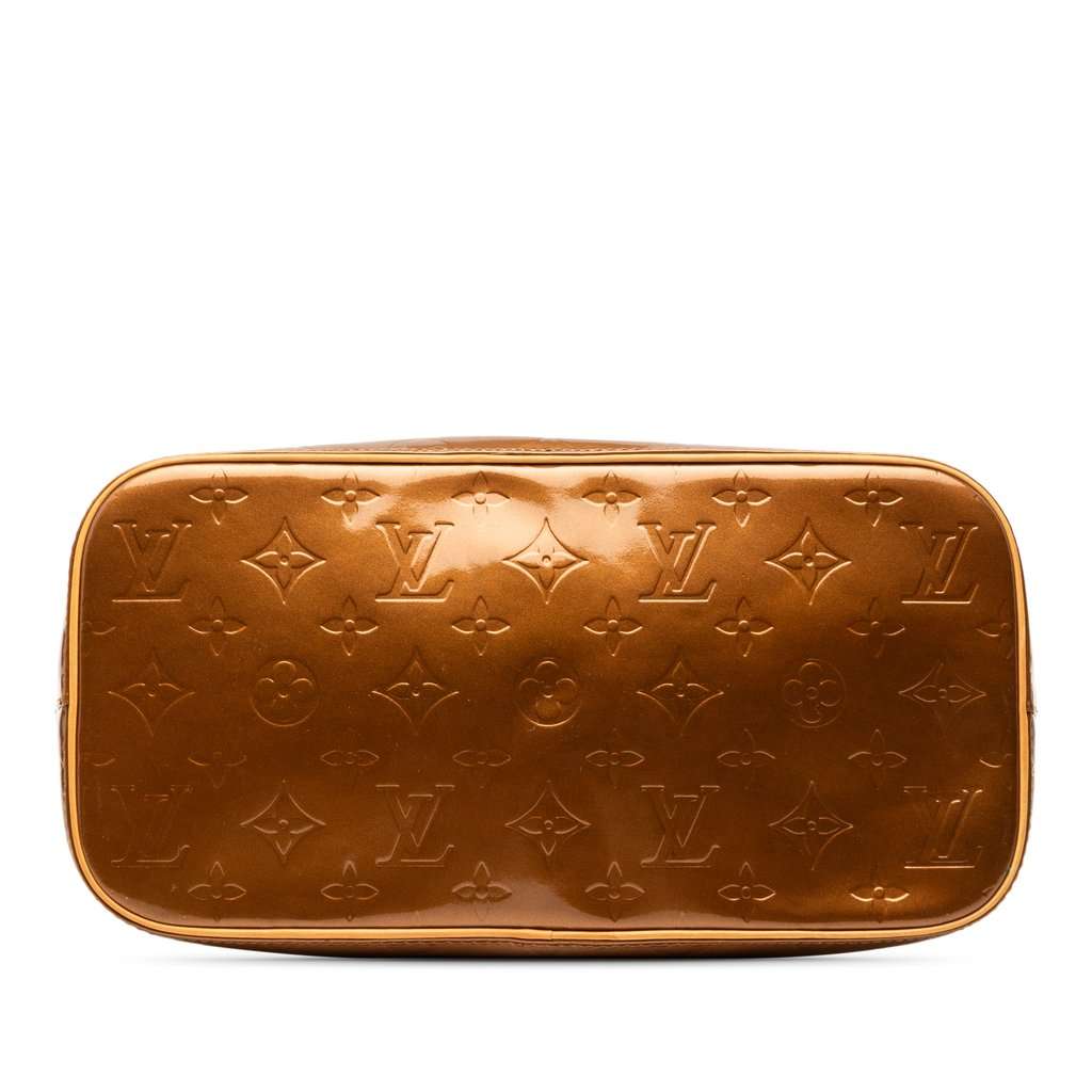 Louis Vuitton Monogram Vernis Houston Brown Leather Very good condition - Inside View