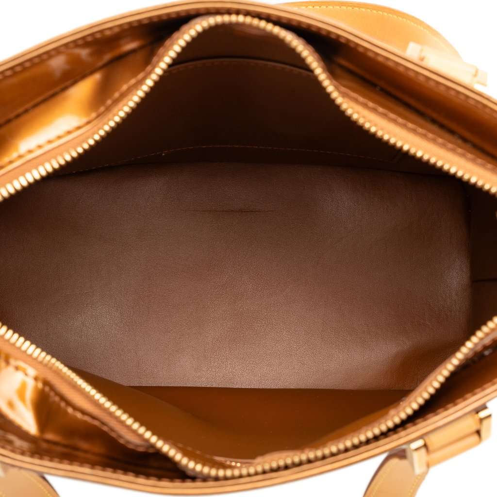 Louis Vuitton Monogram Vernis Houston Brown Leather Very good condition - Model View