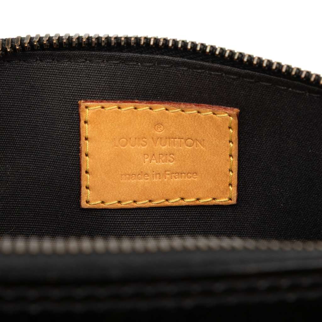 Louis Vuitton Monogram Vernis Alma BB Black Leather Very good - Box View