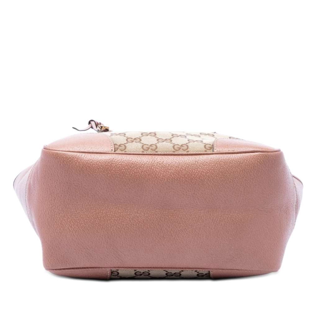 Gucci GG Canvas Bree Tote Beige Very good - Inside View