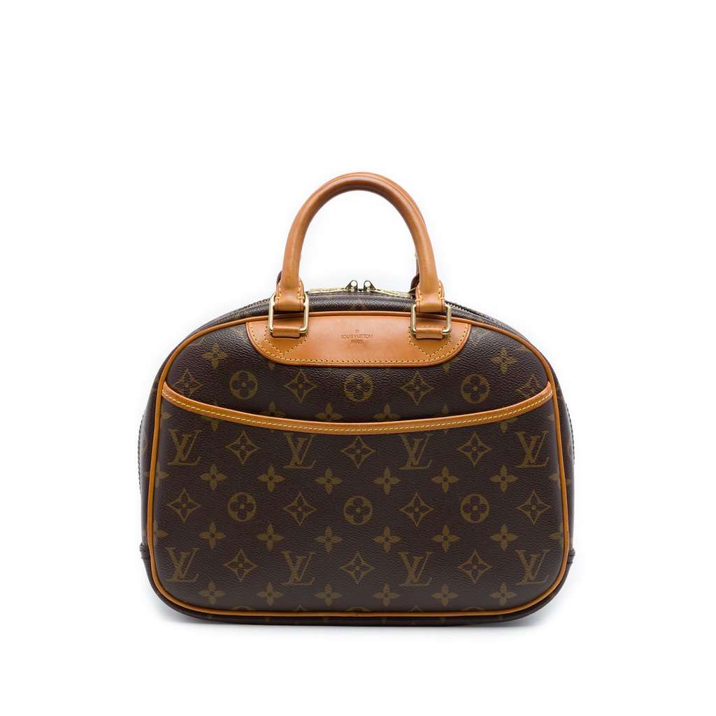 Louis Vuitton Monogram Trouville Brown Very good - Front View