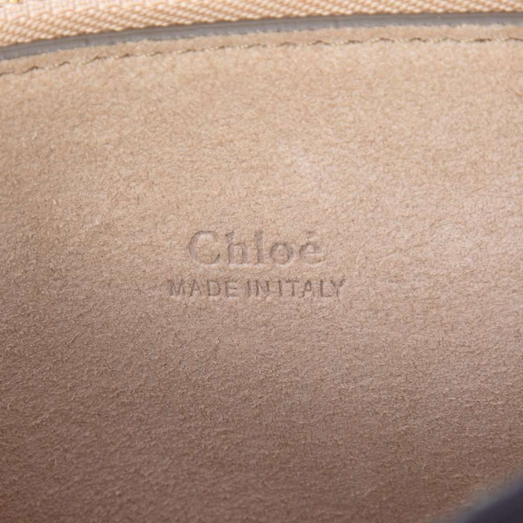 Chloé Medium Leather Faye Shoulder Bag Red Leather Very good condition - Box View