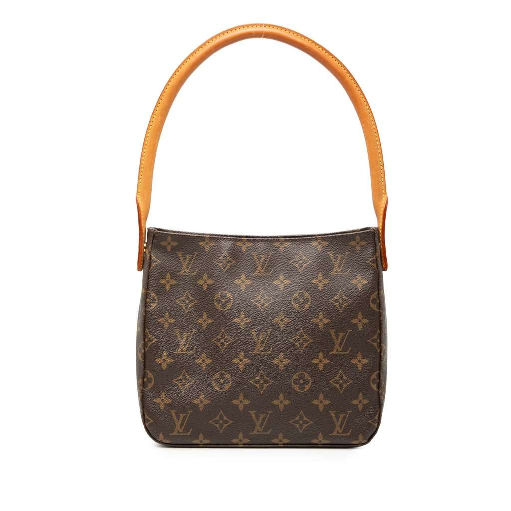Louis Vuitton Monogram Looping MM Brown Very good - Front View